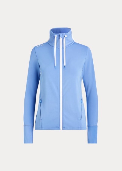 Sudaderas Ralph Lauren Mujer Azules - Long-Sleeve Golf Full-Zip - AGNLU6172